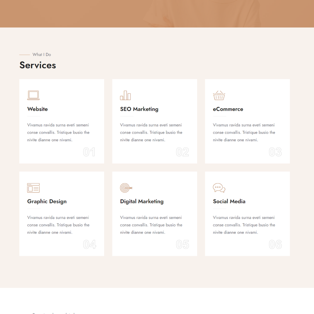 Personal Portfolio WordPress Responsive Website