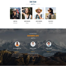 Trekking & Hiking Shopify Shopping Website