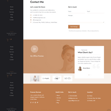 Personal Portfolio WordPress Responsive Website