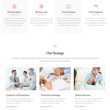Legal Services Corporation WordPress Responsive Website