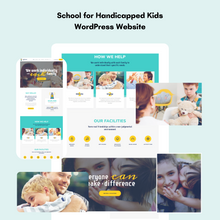 School for Handicapped Kids WordPress Responsive Website