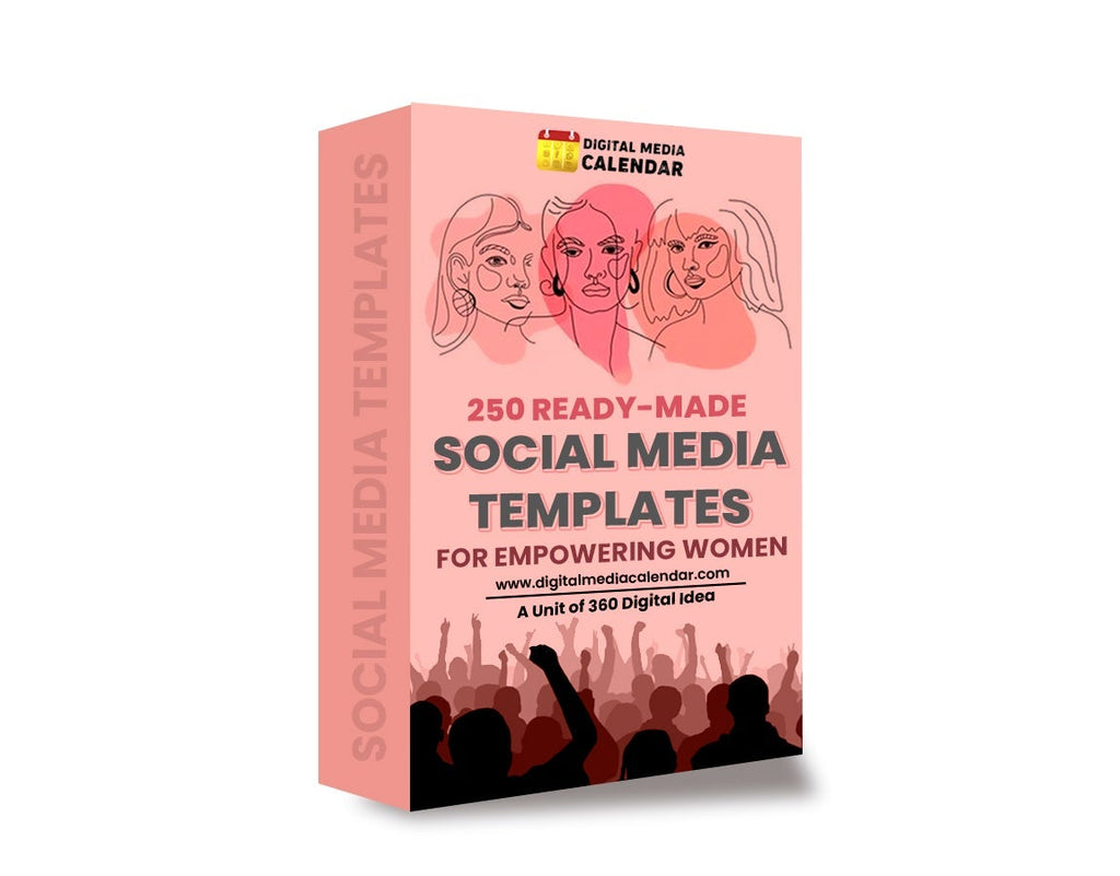 Empowering Women V 1.7  Social Media Posts Canva Templates