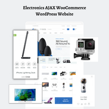 Electronics AJAX WooCommerce WordPress Responsive Website