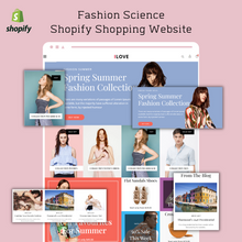 Fashion Science Shopify Shopping Website