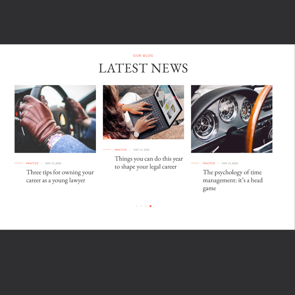 Law Firm WordPress Responsive Website