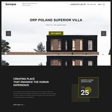 Large Architecture & Interior Design WordPress Responsive Website