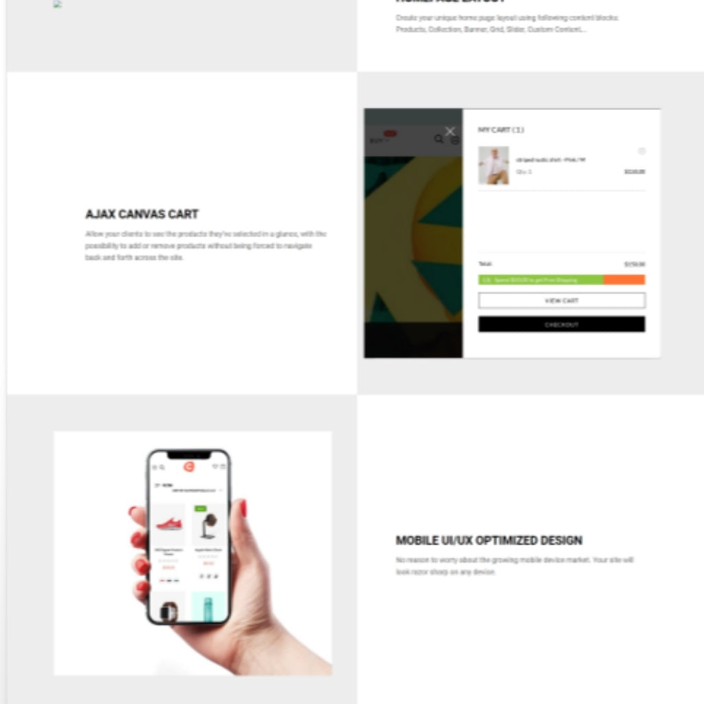 Minimal Layout Builder Shopify Shopping Website