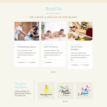 Traditional Luxury Spa Shopify Shopping Website