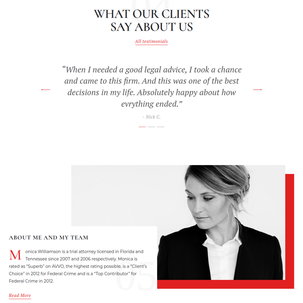 PERSONAL LEGAL RESOURCE WordPress Responsive Website