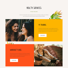 Health and Fitness Coaching WordPress Responsive Website