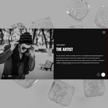 One Page Portfolio WordPress Responsive Website