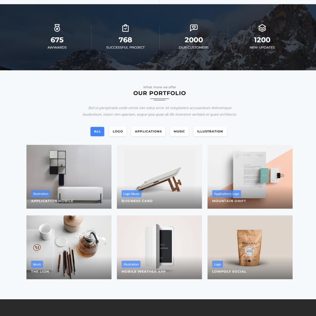 Responsive Business WordPress Website