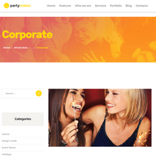 Event Planner & Wedding Agency WordPress Website