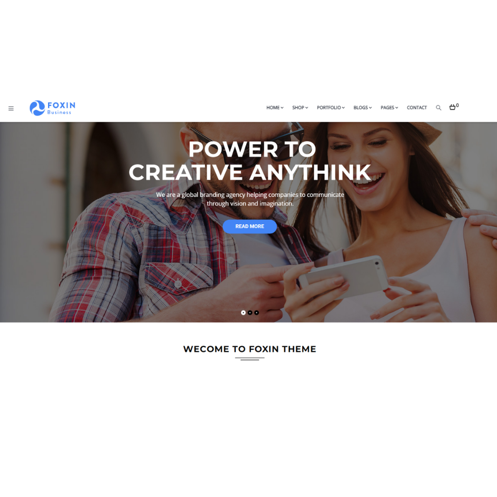 Responsive Business WordPress Website