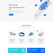 Medical First Aid Kit Shopify Shopping Website