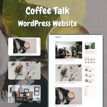 Coffee Talk WordPress Responsive Website