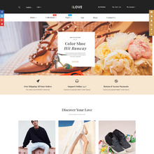 Infinity Sandals Shopify Shopping Website