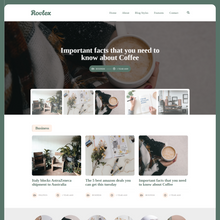 Coffee Talk WordPress Responsive Website