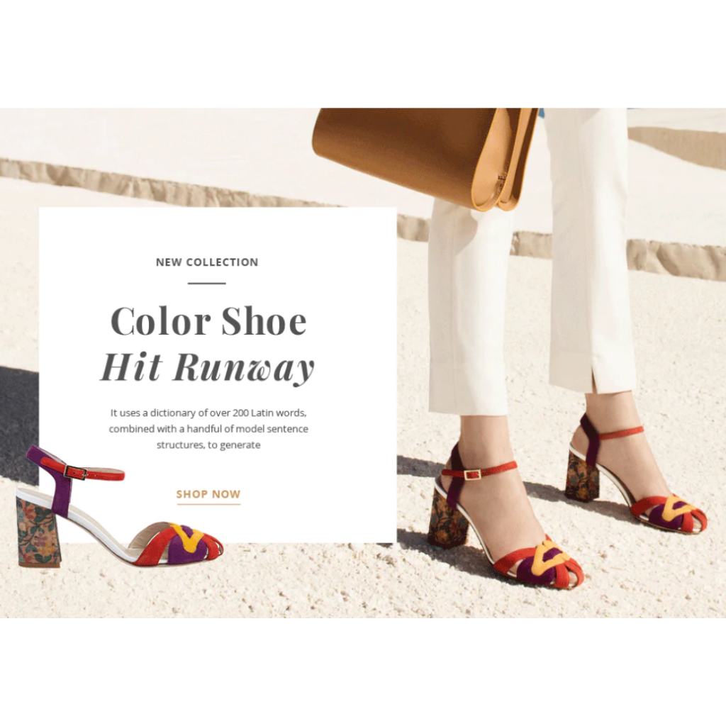 Infinity Sandals Shopify Shopping Website