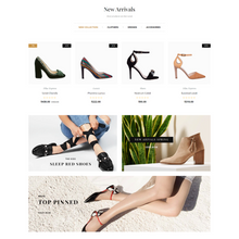 Infinity Sandals Shopify Shopping Website