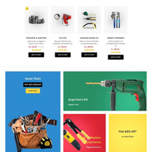 Hardware & Tool Responsive Shopify Shopping Website