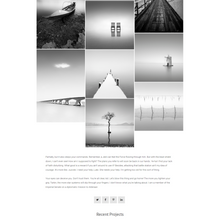 Creative Portfolio and Blog for Agency WordPress Responsive Website