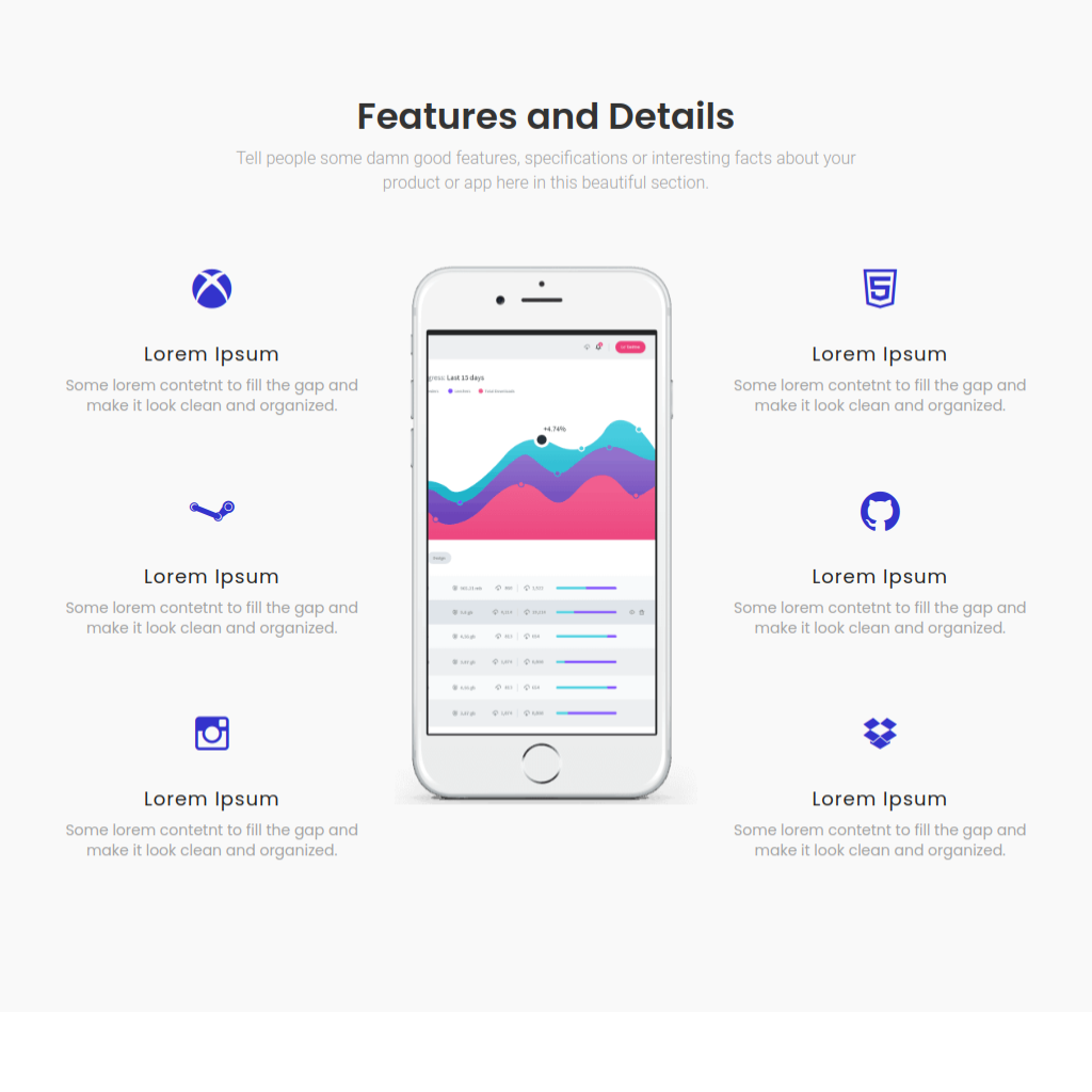 Aweseome Landing Responsive Pages WordPress Website