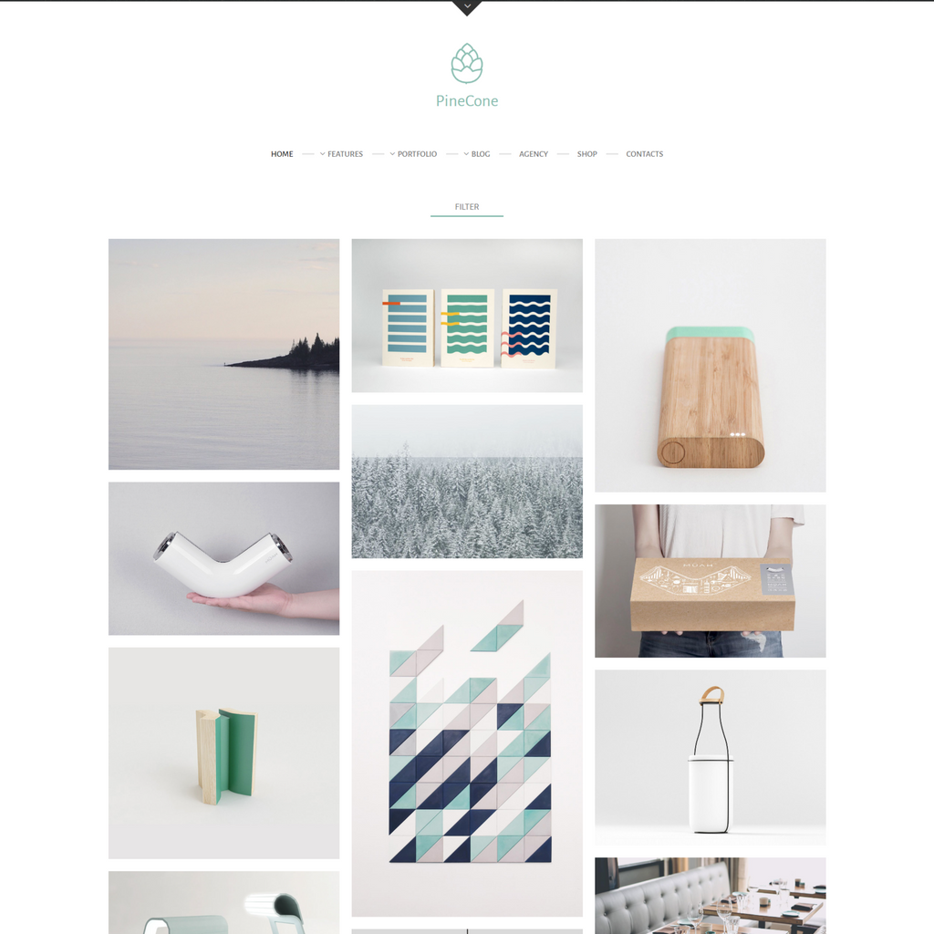 Creative Portfolio and Blog for Agency WordPress Responsive Website