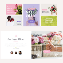 Floral Studio WordPress Responsive Website