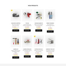 Hardware & Tool Responsive Shopify Shopping Website