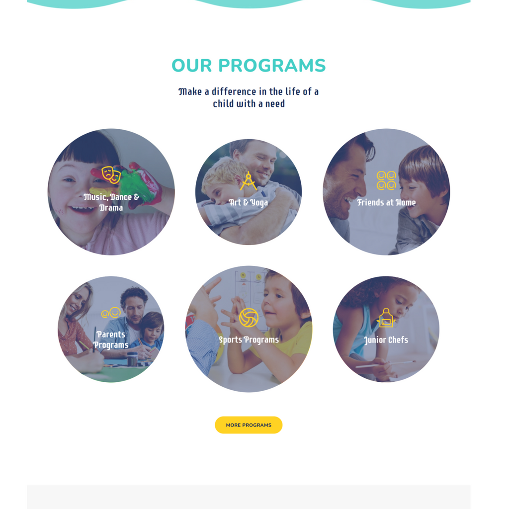 School for Handicapped Kids WordPress Responsive Website