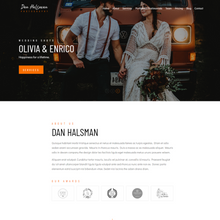 Creative Photography Portfolio WordPress Responsive Website