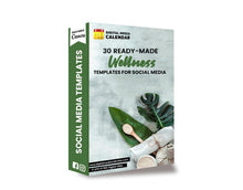 30 Ultimate Wellness Social Media Posts Canva Templates