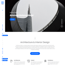 Modern Interior Design Agency WordPress Responsive Website