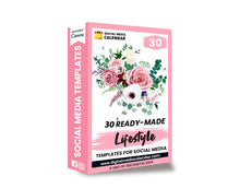 30 Ultimate Lifestyle Social Media Posts Canva Templates