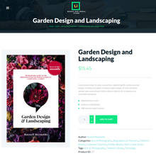 Bookstore & Media Store WordPress Responsive Website