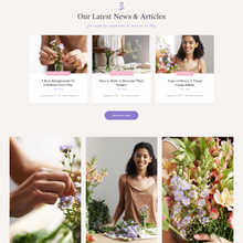 Floral Studio WordPress Responsive Website