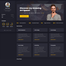 Web Portfolio WordPress Responsive Website