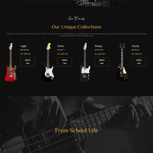 Guitar Shop Shopify Shopping Website