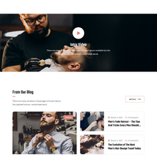 Hair Salon WordPress Responsive Website