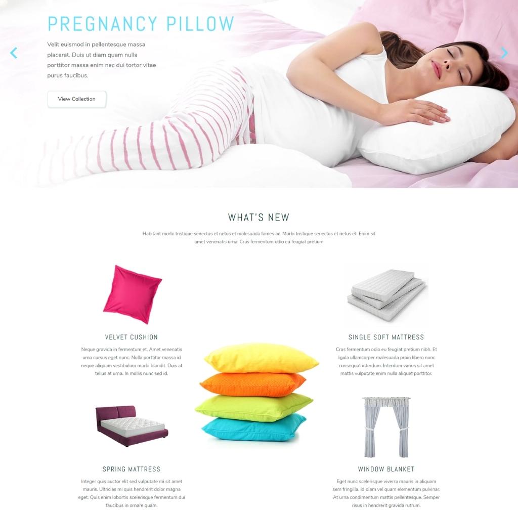 Beds & Mattress Shopify Shopping Website