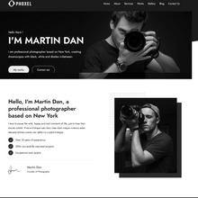 Professional Photography Responshive WordPress Responsive Website