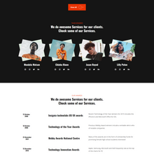 Creative Agency Portfolio WordPress Responsive Website