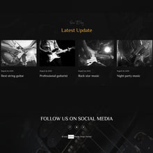 Guitar Shop Shopify Shopping Website