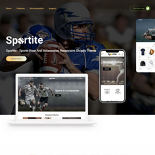 Sports Wear And Accessories Responsive Shopify Website