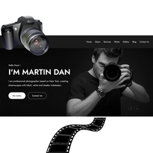 Professional Photography Responshive WordPress Responsive Website