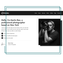 Professional Photography Responshive WordPress Responsive Website