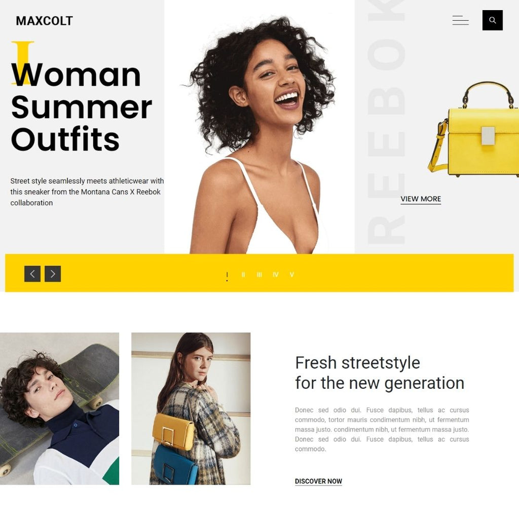 Women Summer Outfit Collection Shopify Website