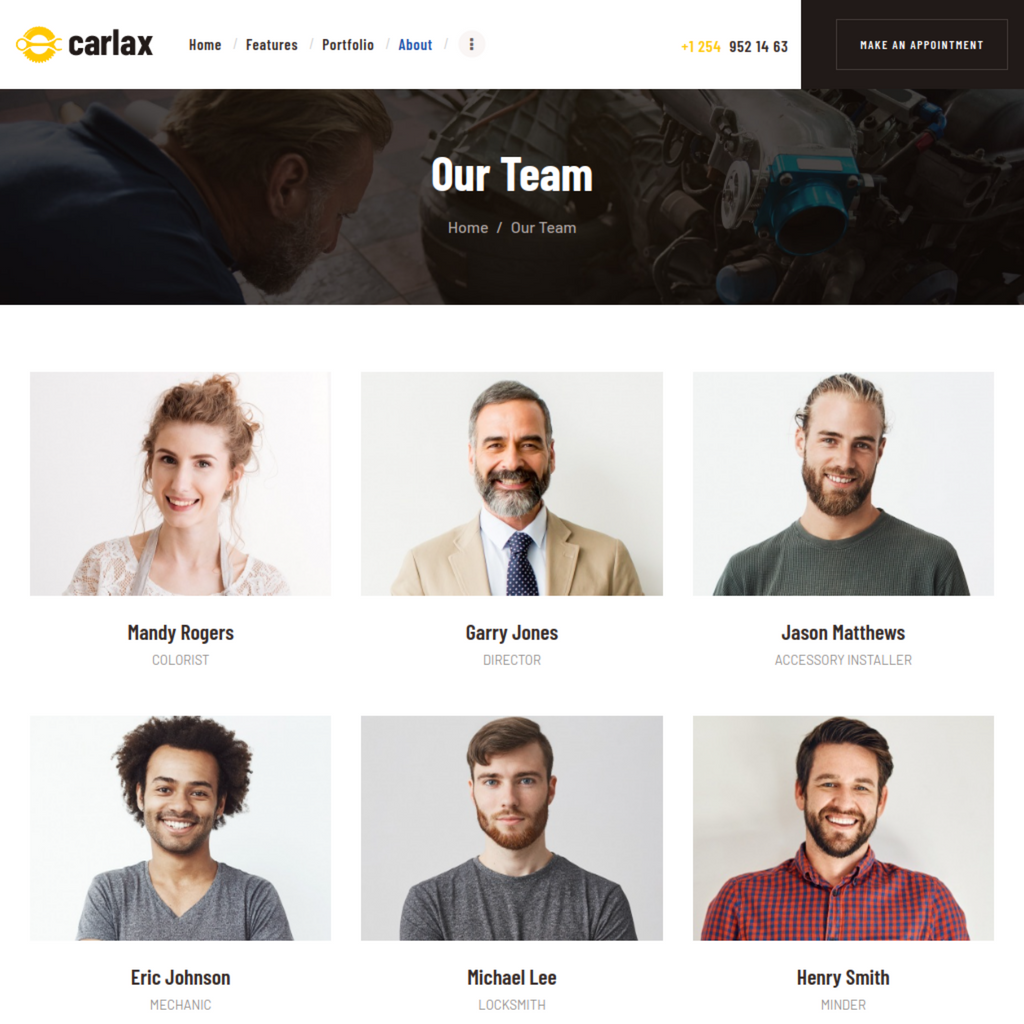 Powerful Automotive WordPress Website