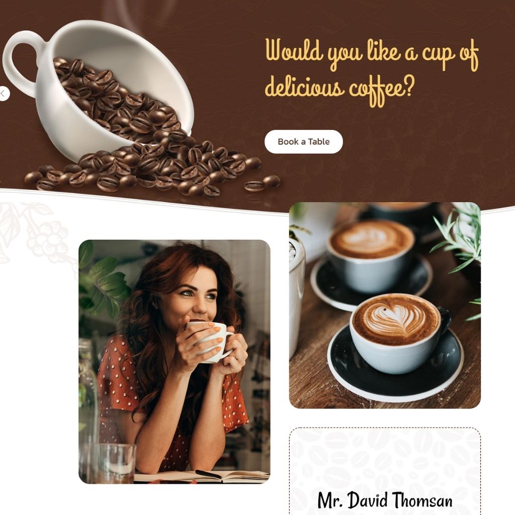 Coffee Shop Shopify Shopping Website